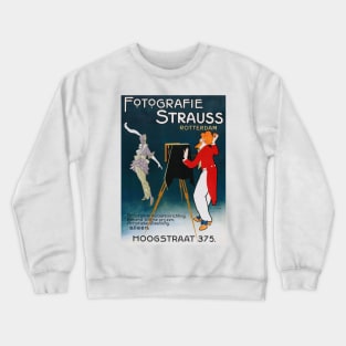 Photography Studio Poster Crewneck Sweatshirt